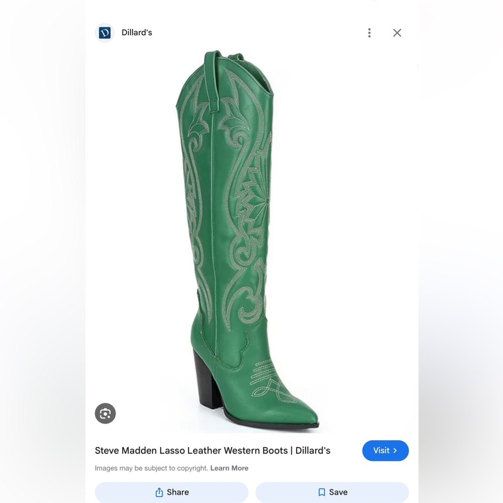 Steve madden lasso boots